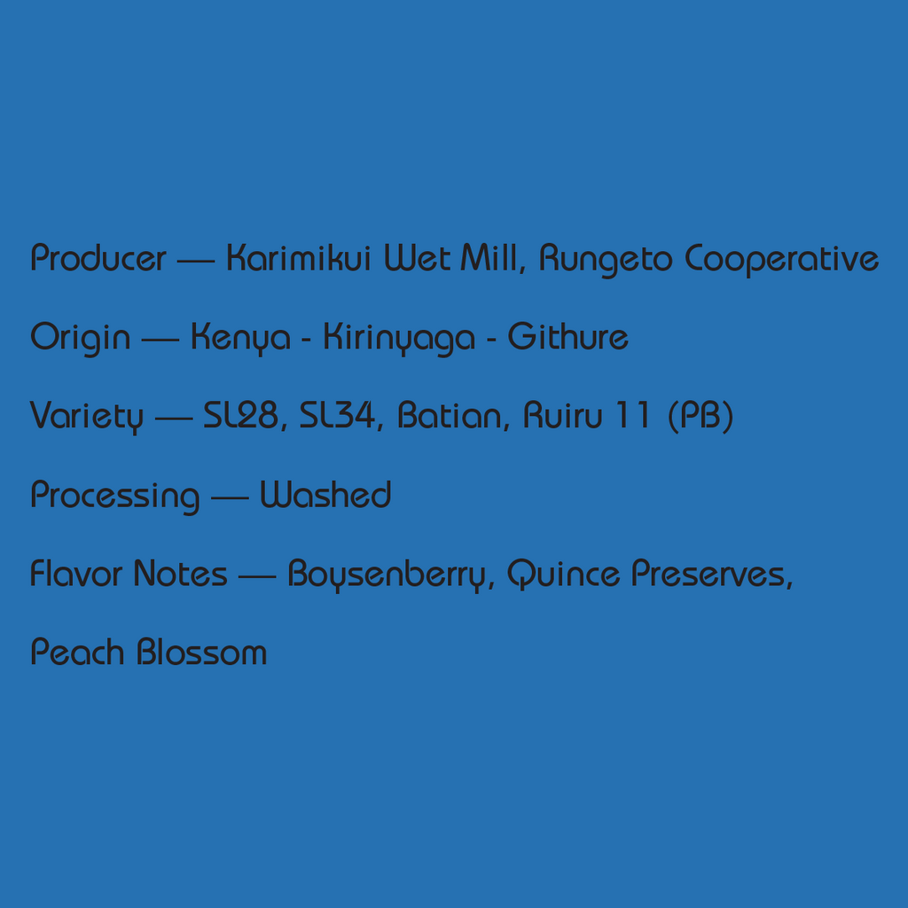 Kenya Karimikui PB