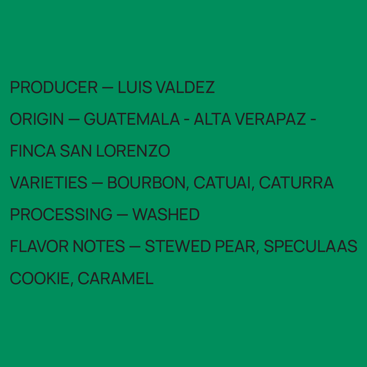 Guatemala Luis Valdez